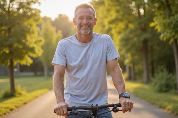 Healthy active man